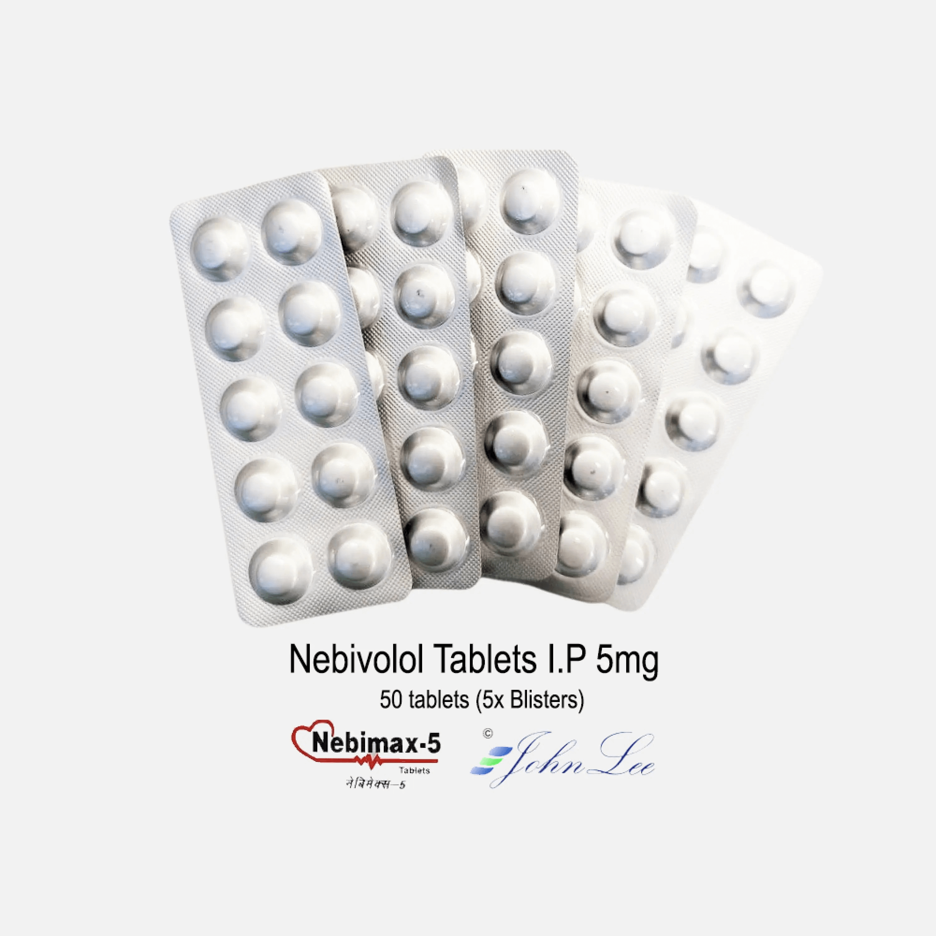 Nebivololo 5 mg Nebimax 5 50 compresse 5 blister Driada Medical