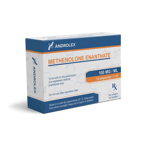 scatola di fiale di androlex metenolone enantato