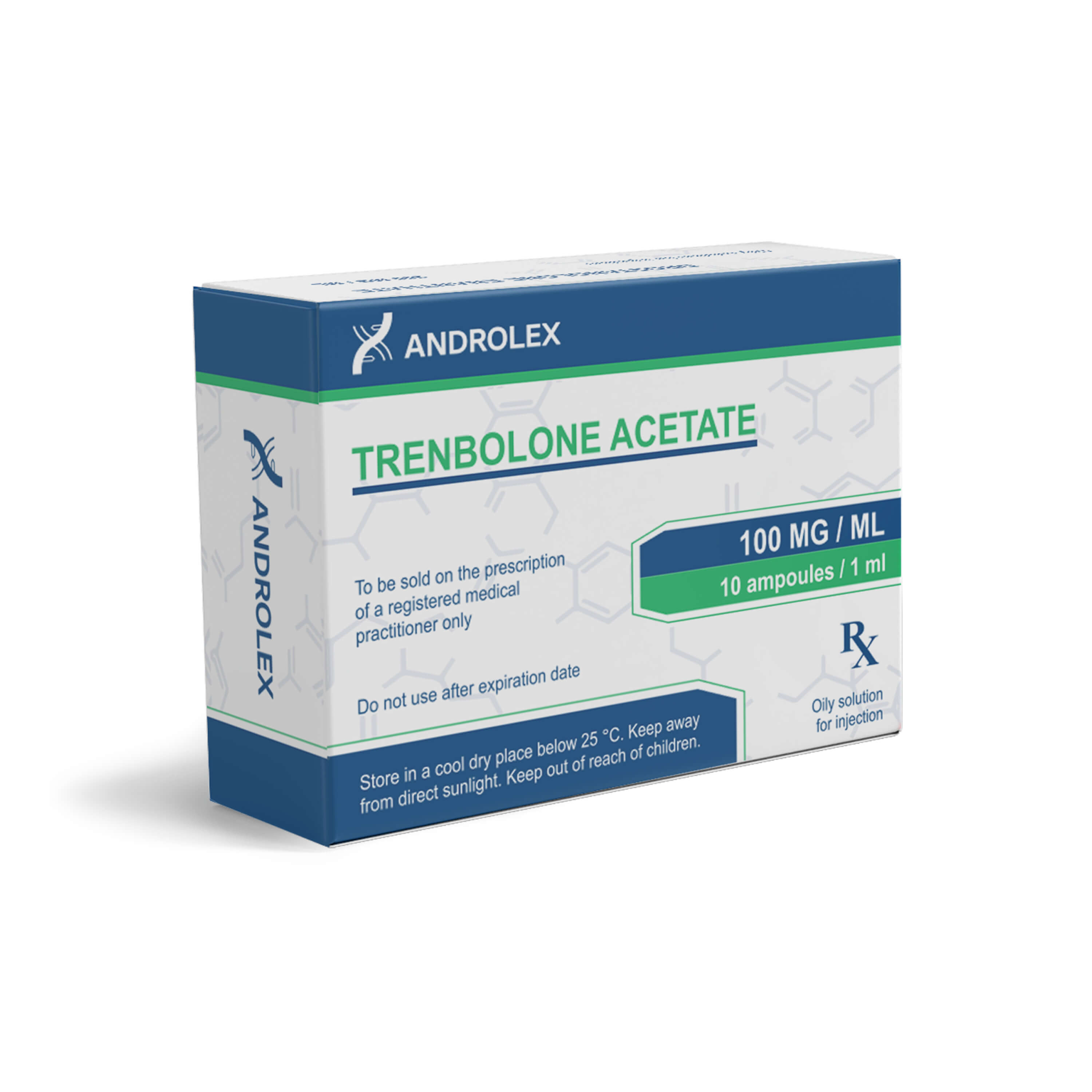 scatola di fiale di androlex trenbolone acetato