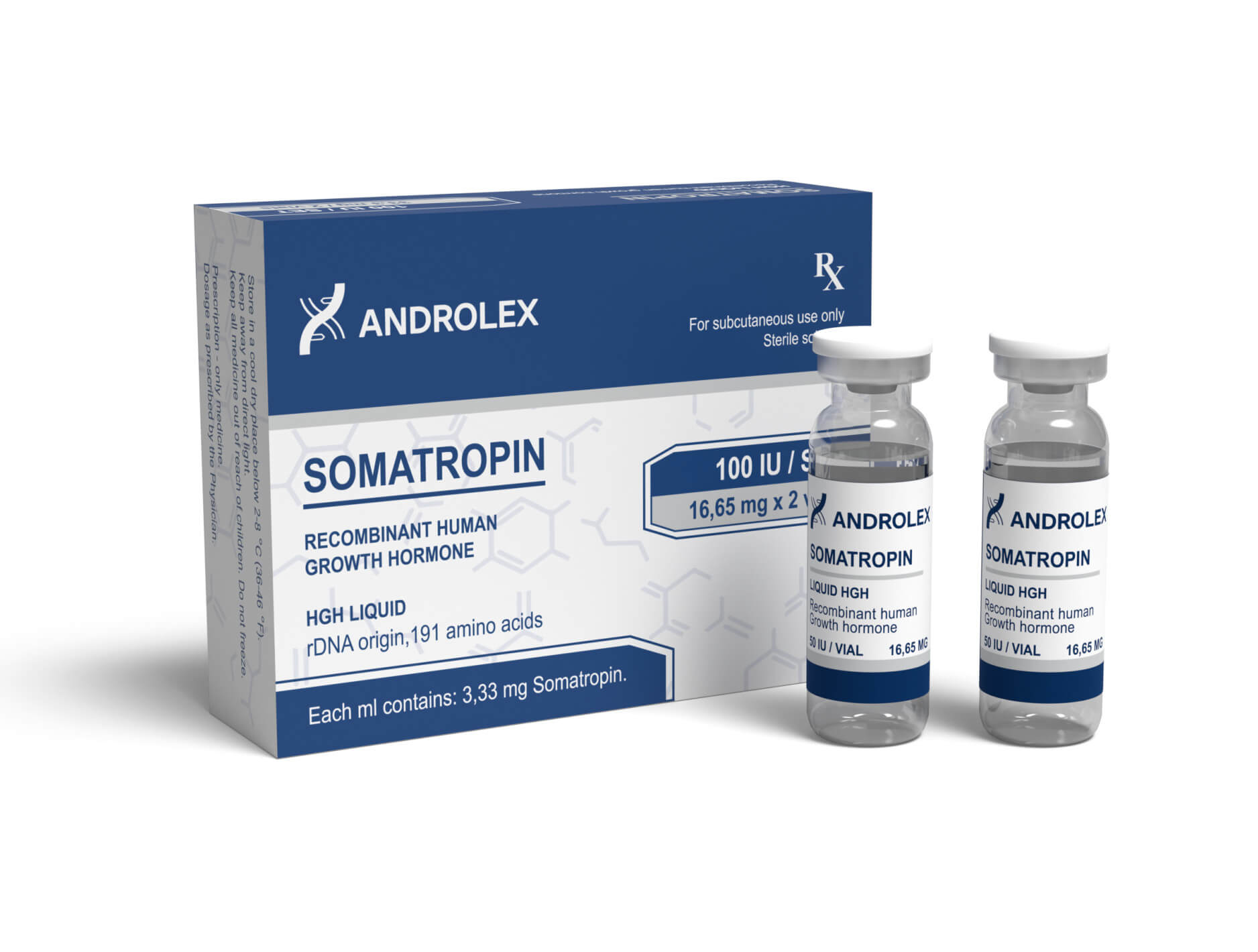 Androlex HGH liquido 100 UI