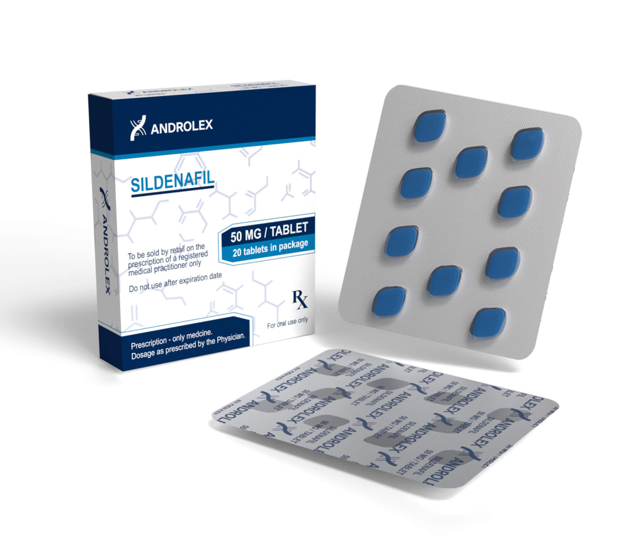 Androlex sildenafil 50 mg 50 compresse