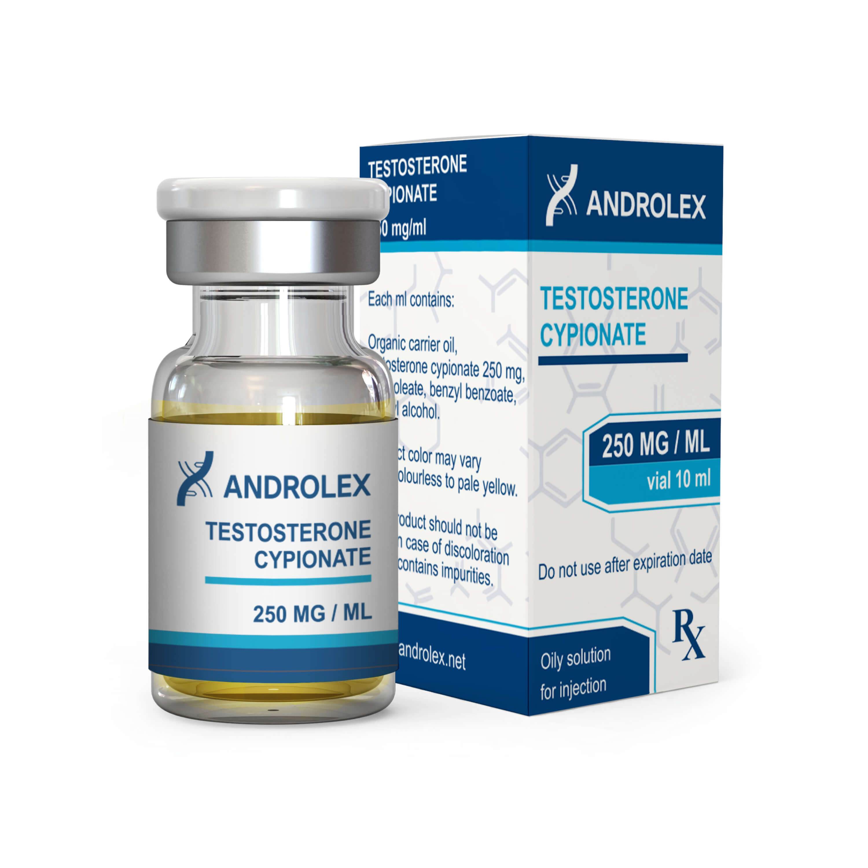 fiala di androlex testosterone cipionato