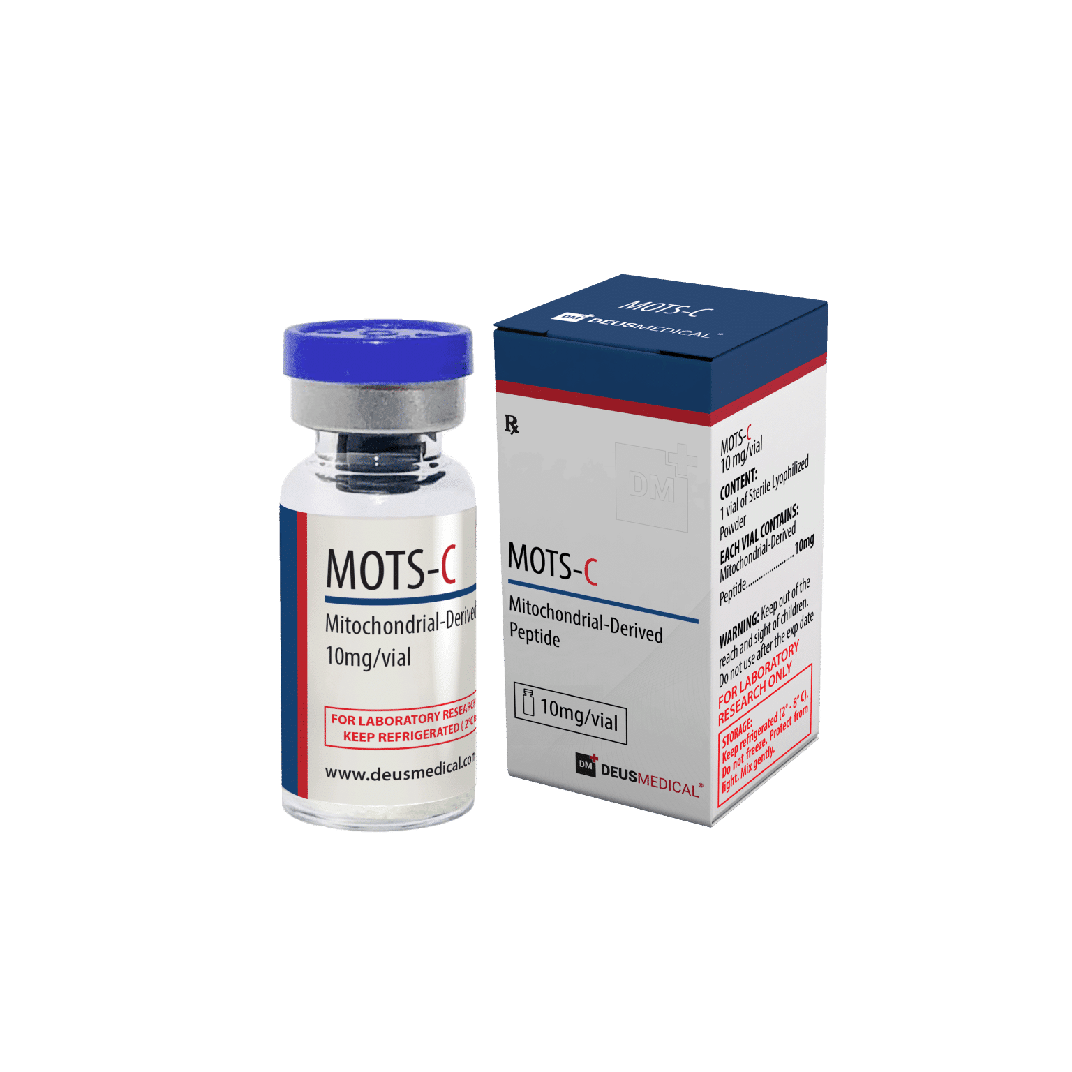 WORDS-C (Peptide derivato dai mitocondri) - 10 mg/flaconcino - DEUS-MEDICAL