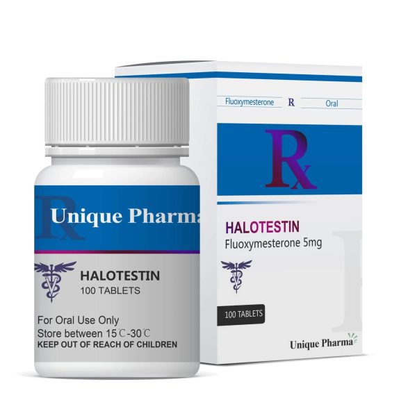 Halotestin 5 - Fluoximesterone (5 mg/compressa 100 compresse) - UNIQUE-PHARMA