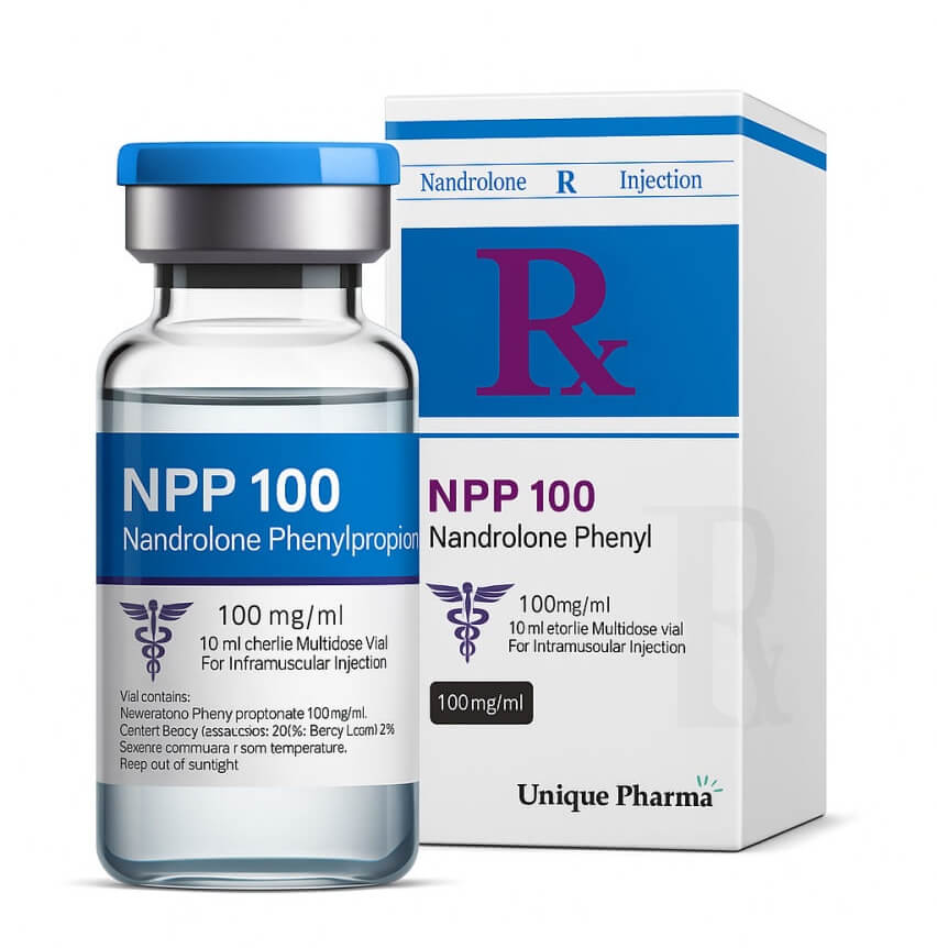 NPP 100 - Nandrolone fenilpropionato (100 mg/ml 10 ml) - UNIQUE-PHARMA