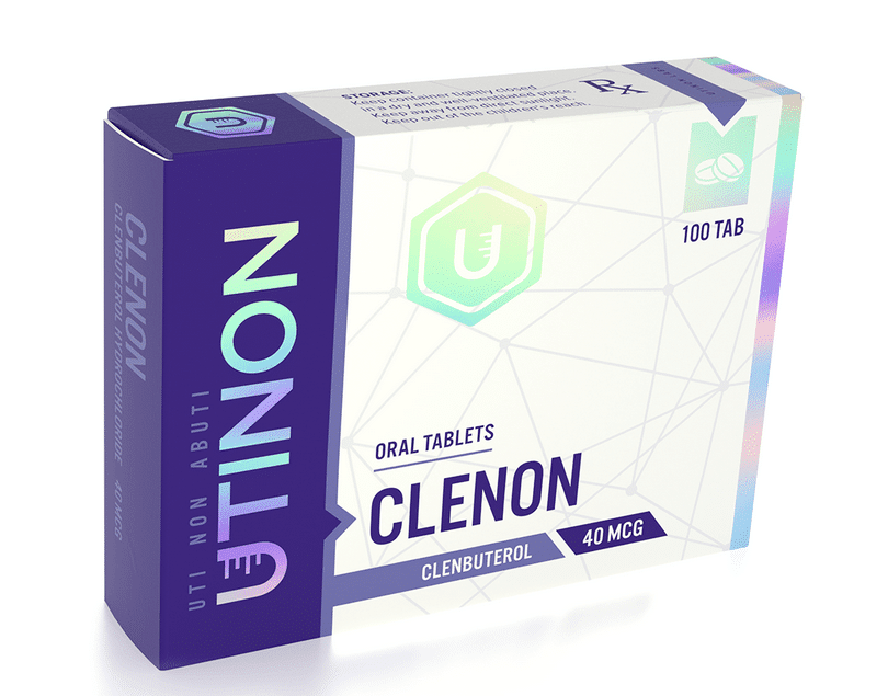 Clenon - Clenbuterolo 40 mcg 100 compresse - UTINON