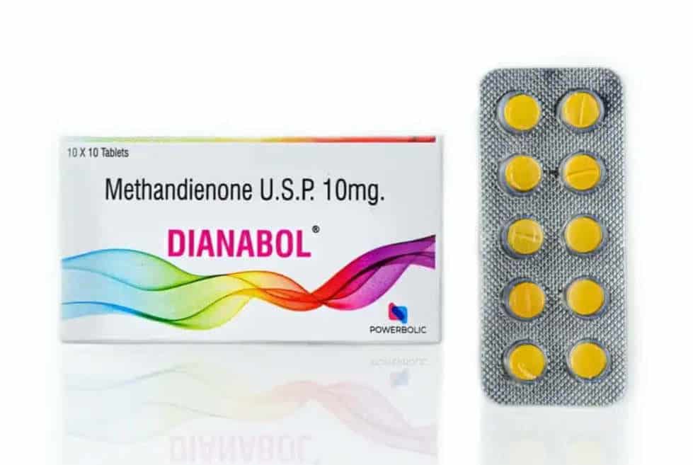 DIANABOL TAB - Metandienone USP 10mg 100 Compresse - POWERBOLIC