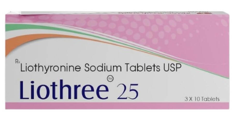 LIOTHREE - Liotironina sodica 25 mcg (30 compresse) - Shree Venkatesh