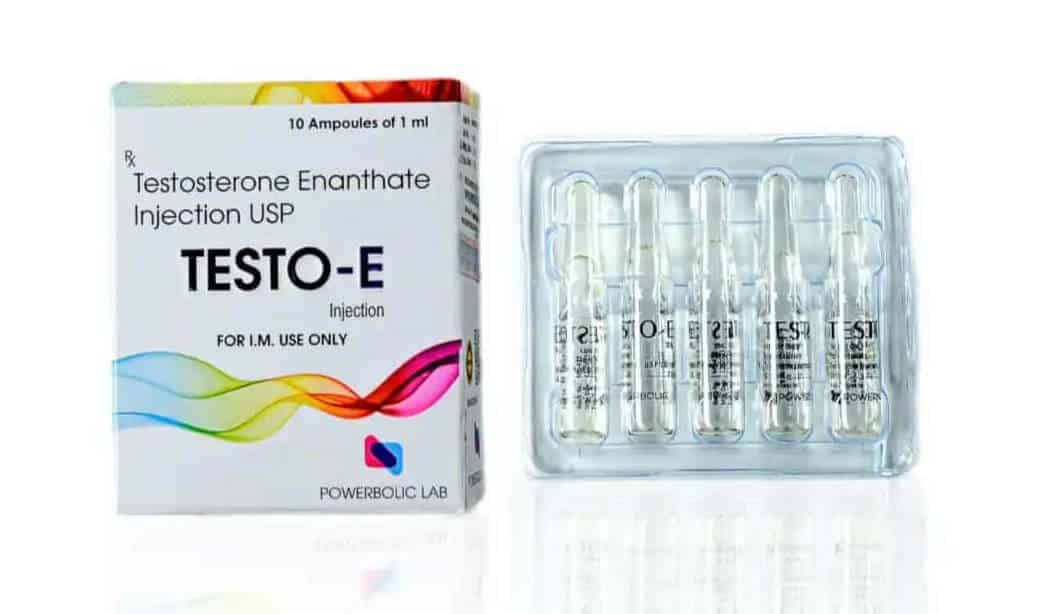 TESTO E AMP - Testosterone Enantato USP 250mg 10 fiale - POWERBOLIC