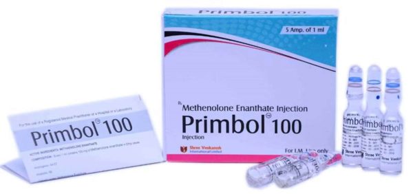PRIMBOL - Metenolone Enantato 100mg/ml (5 fiale x 1ml) - Shree Venkatesh