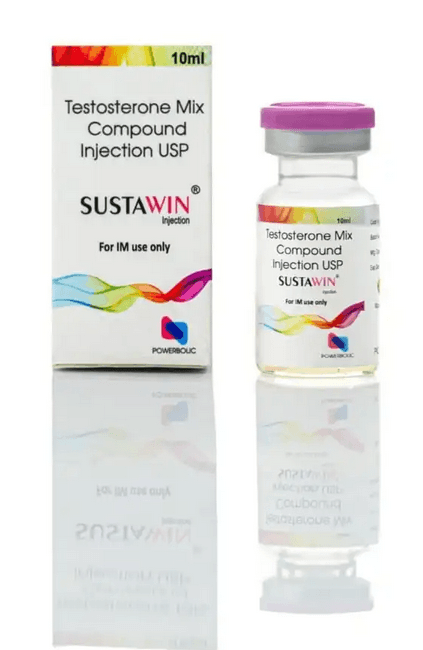 SUSTAWIN 10 ML - Miscela di testosterone composta - POWERBOLIC