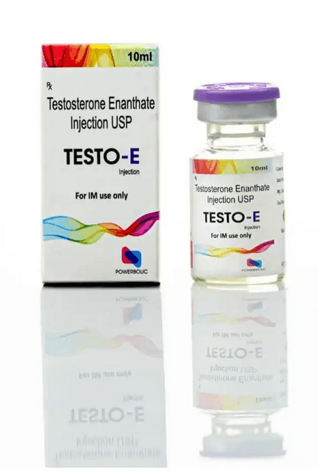TESTO E 10 ML - Testosterone Enantato USP 250mg - POWERBOLIC