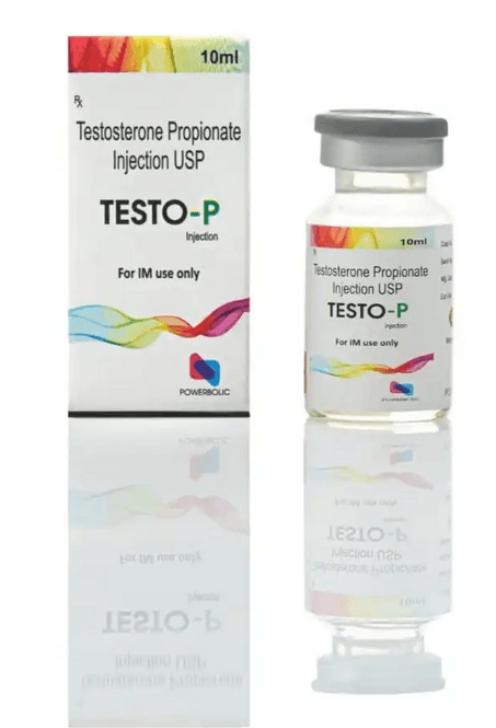 TESTO P 10 ML - Testosterone Propionato USP 100mg - POWERBOLIC