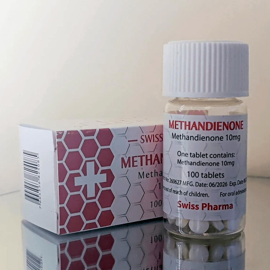 Methandienone Dianabol 100tabs 10mg/tab - Swiss-Pharma